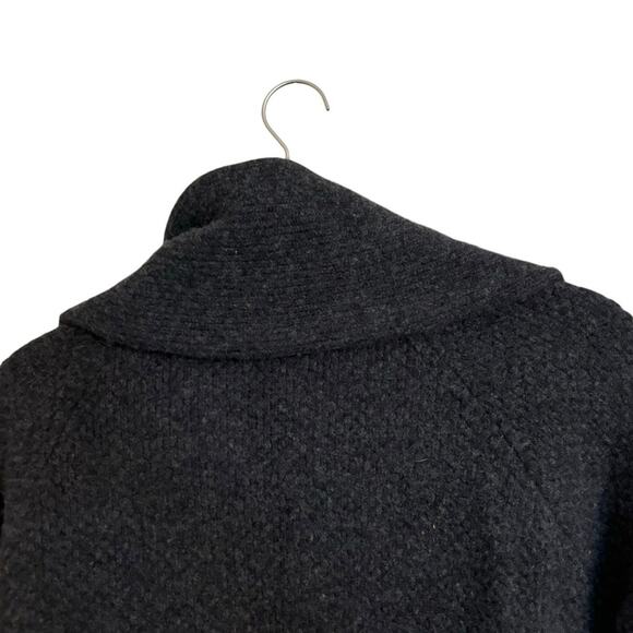 Epoque Evolution Gray Merino Wool Cardigan Medium - Picture 9 of 10
